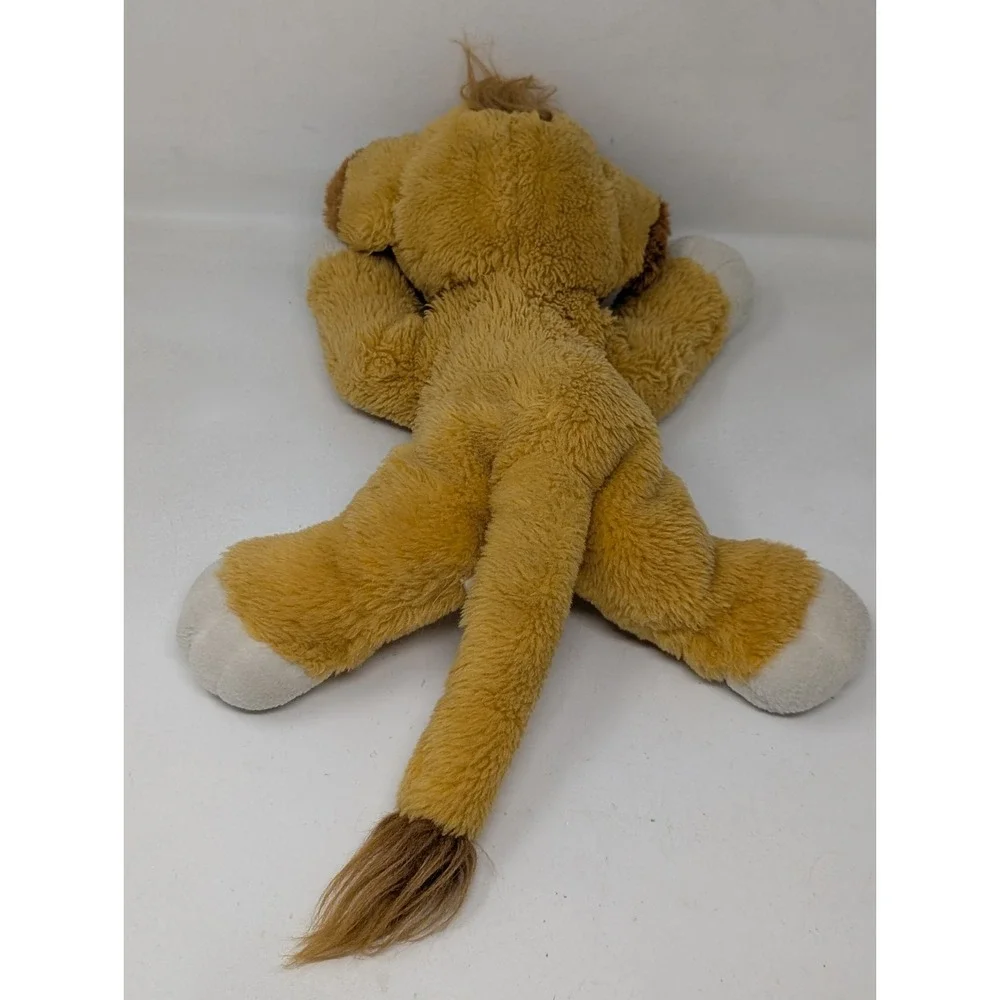 Authentic Mattel Disney Vintage 1993 The Lion King Floppy Young Simba Plush Toy